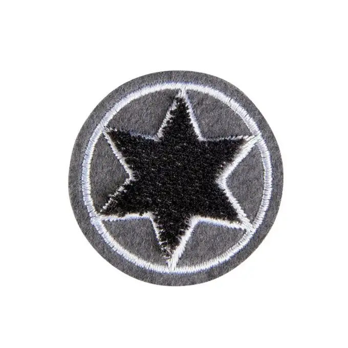 Stella nera termoadesiva