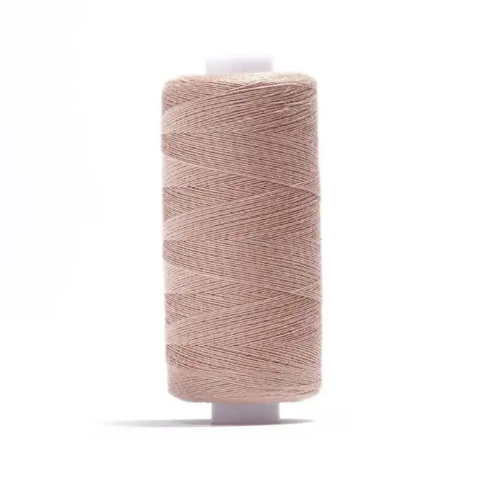 Bobina tutti tessuti 100% poliestere beige - marrone