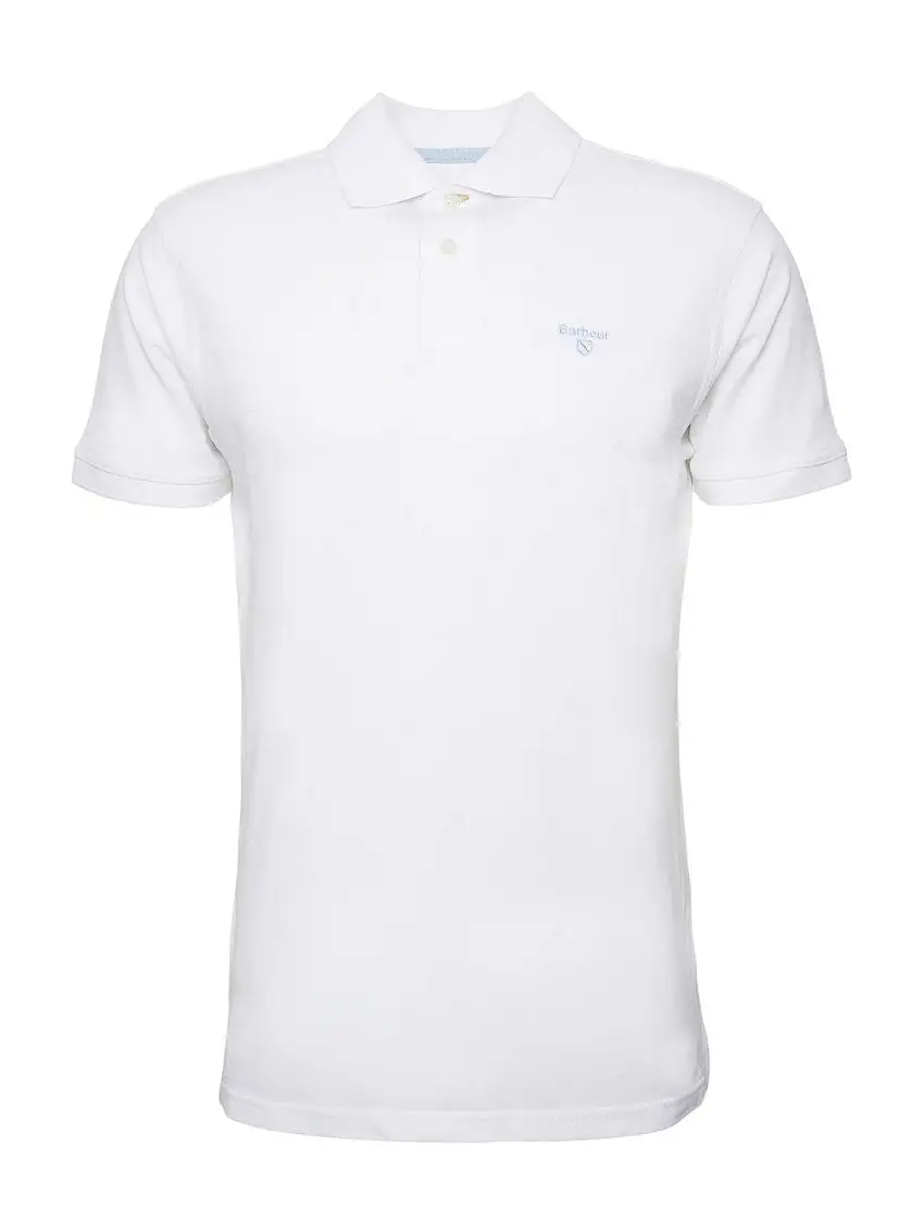 BARBOUR Men's Polo Shirt MML1367 WH11 White