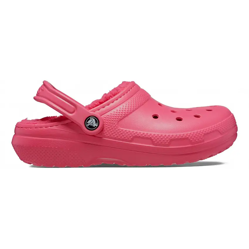 Crocs Classic Lined Clog Unisex Slippers Hyper Pink