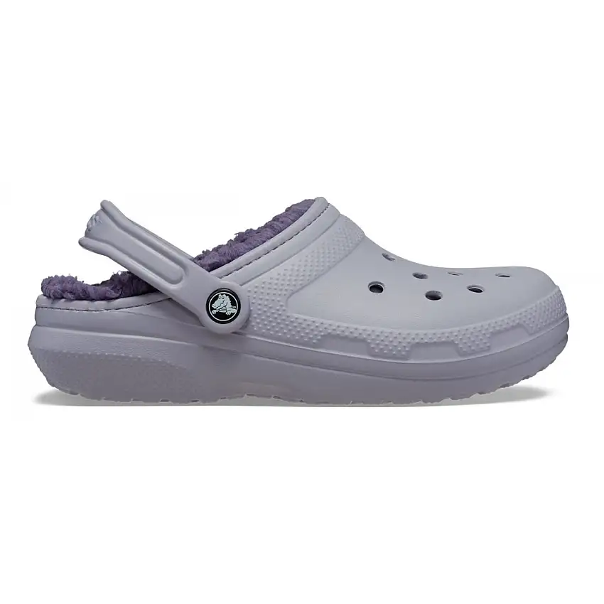 Crocs Classic Lined Clog Unisex Slippers Mauve