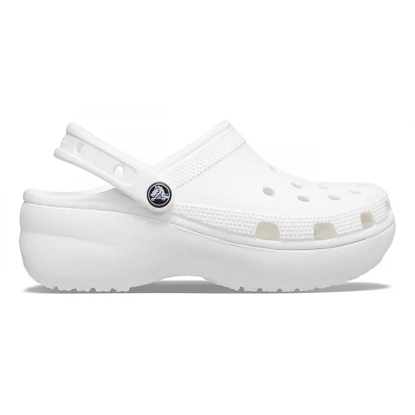 Crocs Classic Platform Clog W Slippers White