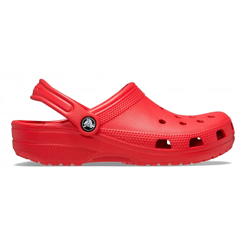Crocs Unisex Classic Clog Slippers Varsity Red