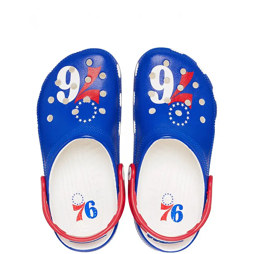 Crocs NBA Philadelphia 76ers Classic Clog Unisex Slippers