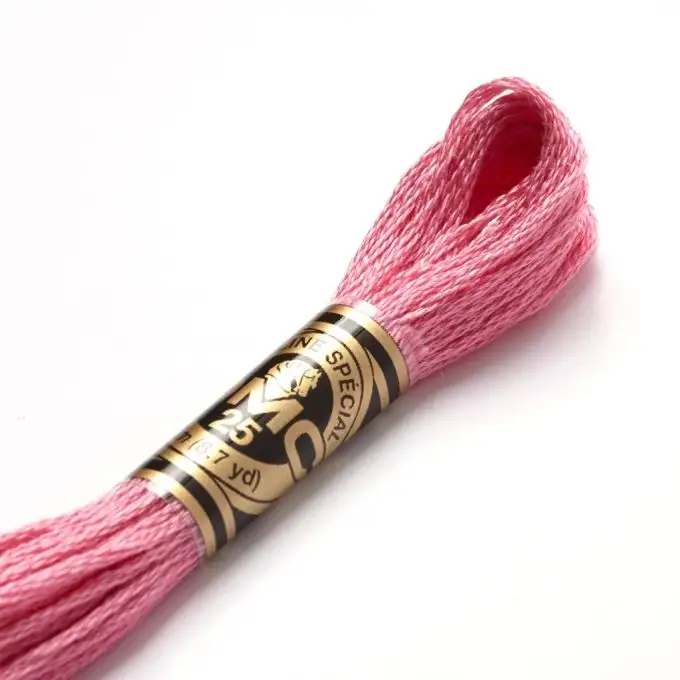 Filo mouliné da ricamo - Tonalità rosa-viola - COL 3806