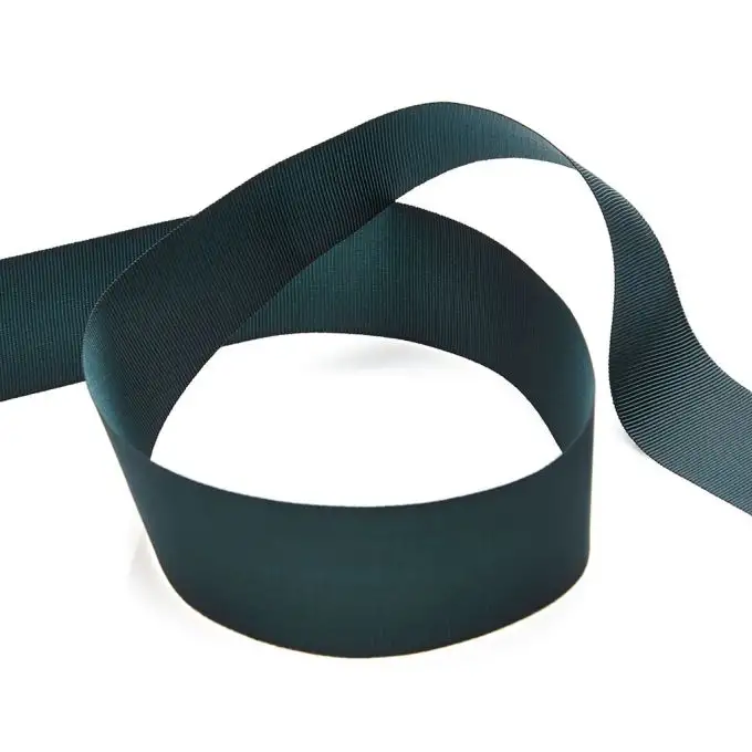 Nastro gros grain verde abete