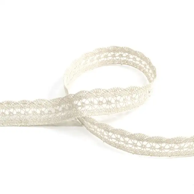 Nastro pizzo 20 mm ecru