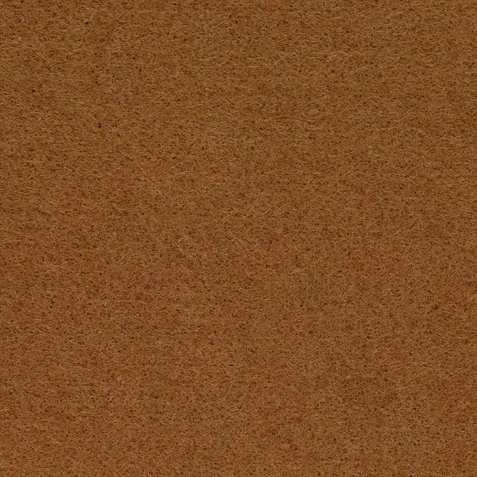 Foglio di feltro marrone