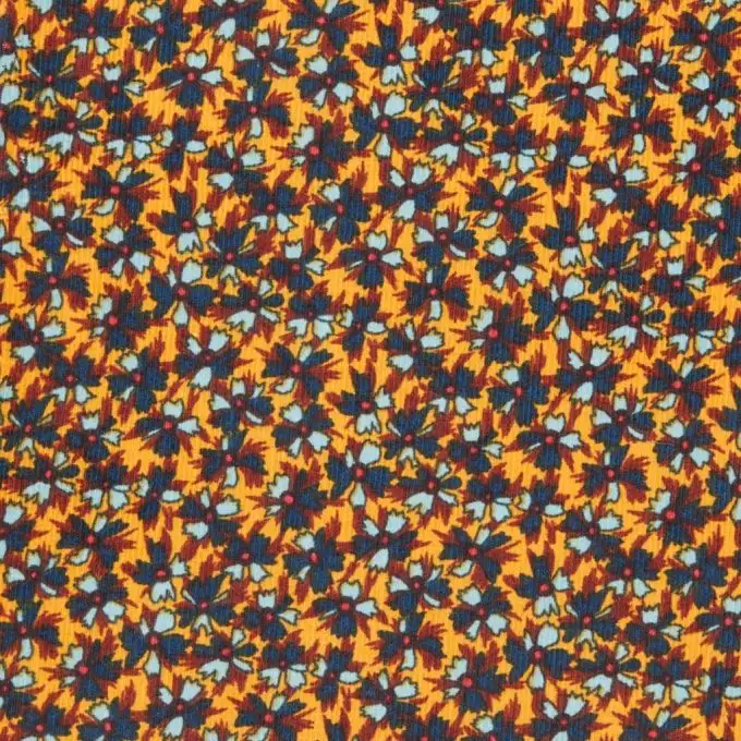 Tessuto in velluto stampato fiori