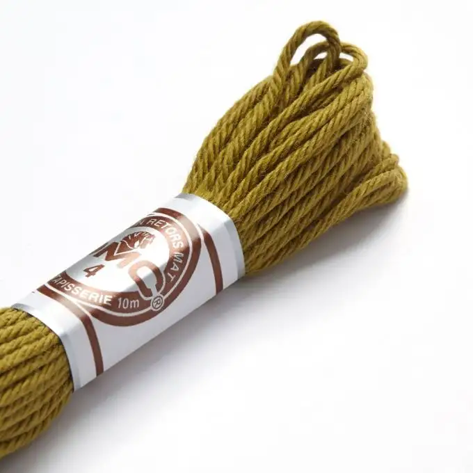 Filo da ricamo ritorto opaco verde - COL 2730