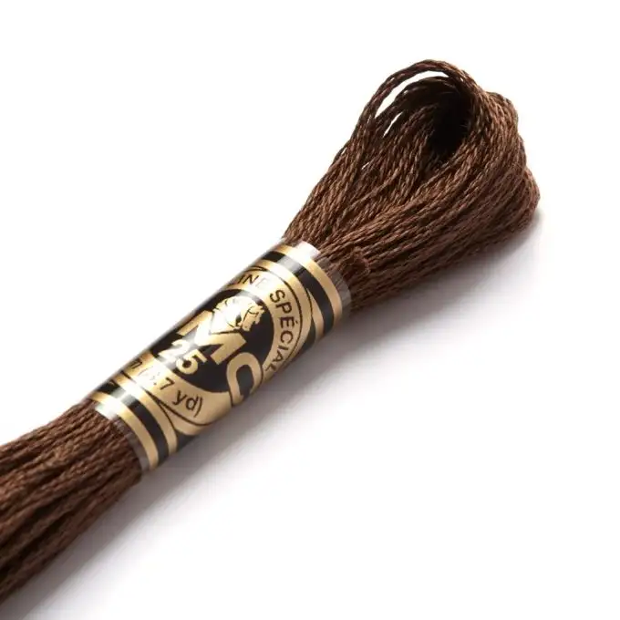 Filato mouliné per ricamo - Toni marroni - COL 3031