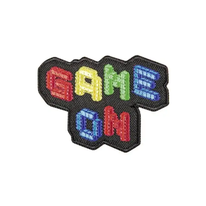 Ecusson termoadesivo Game on multicolore
