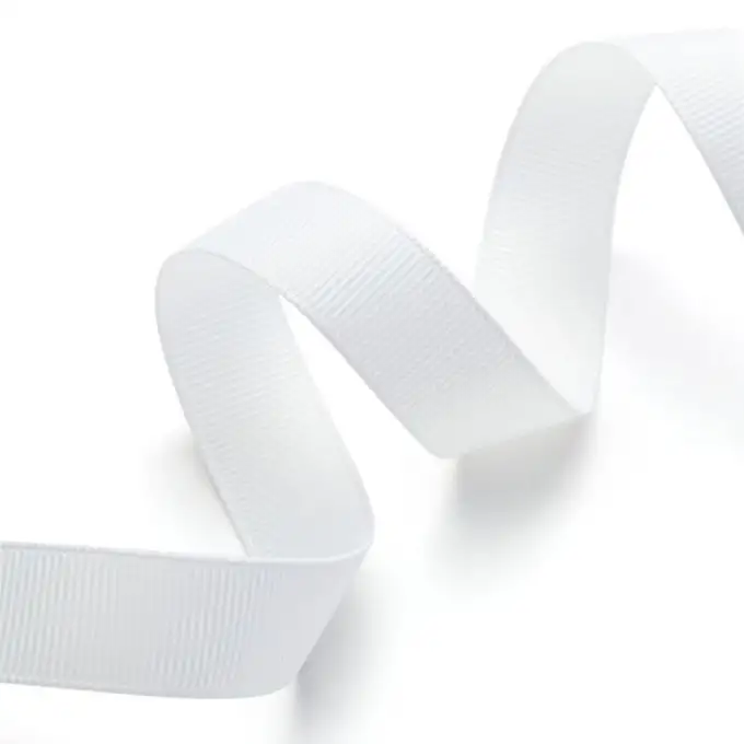 Nastro gros grain bianco 16mm