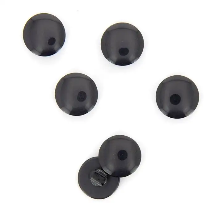 bottoni a gambo blu reale 16 mm