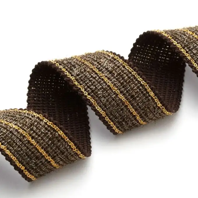 Nastro catena dorato 55 mm