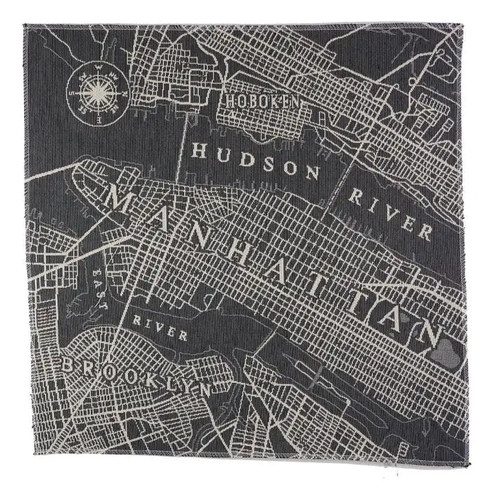 Foulard jacquard Manhattan