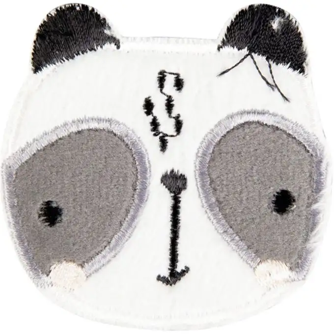 Distintivo testa di panda