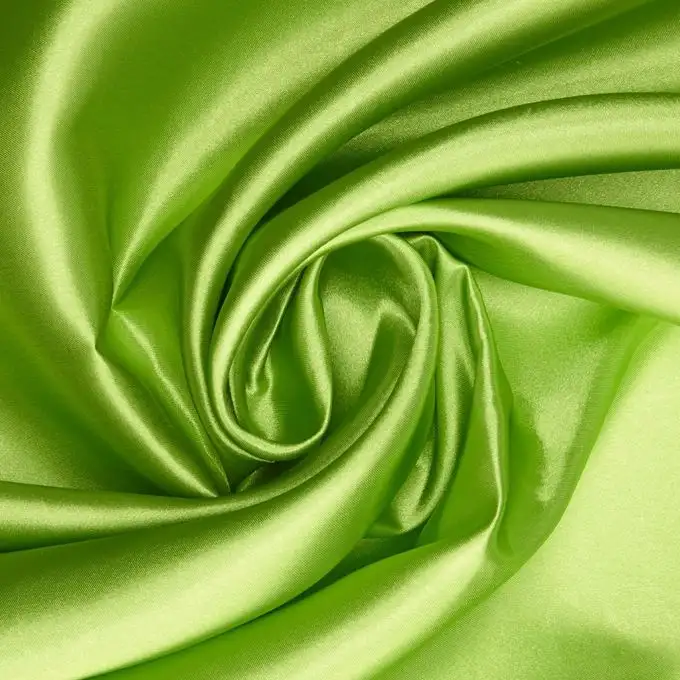 Tessuto raso Lala verde chiaro