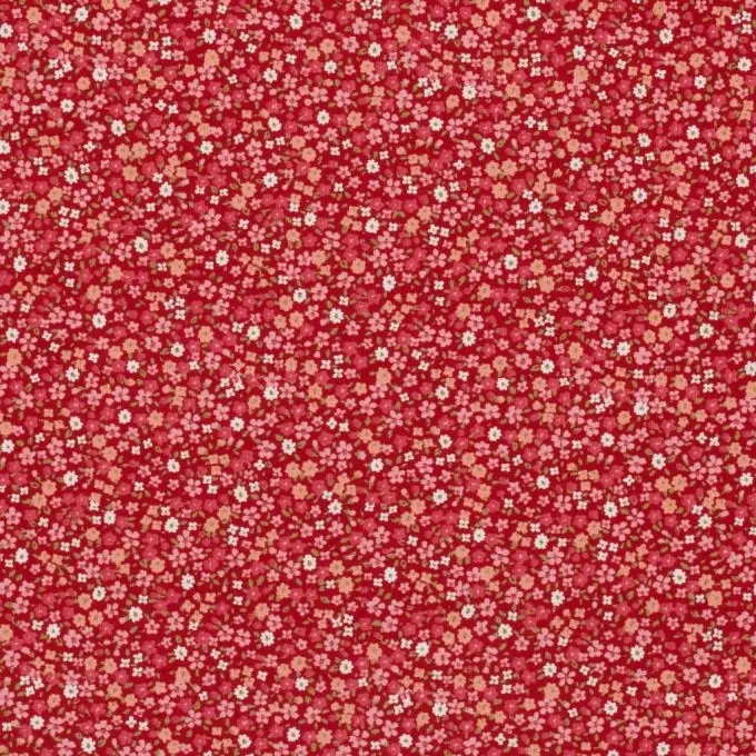 Tessuto cotone mini fiori