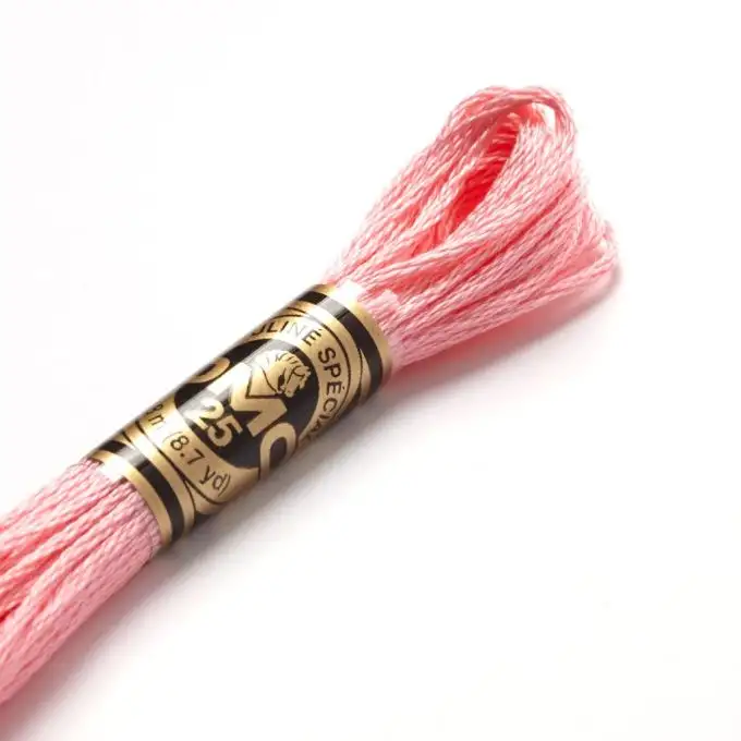 Filato mouliné da ricamo toni rosa-viola col 957