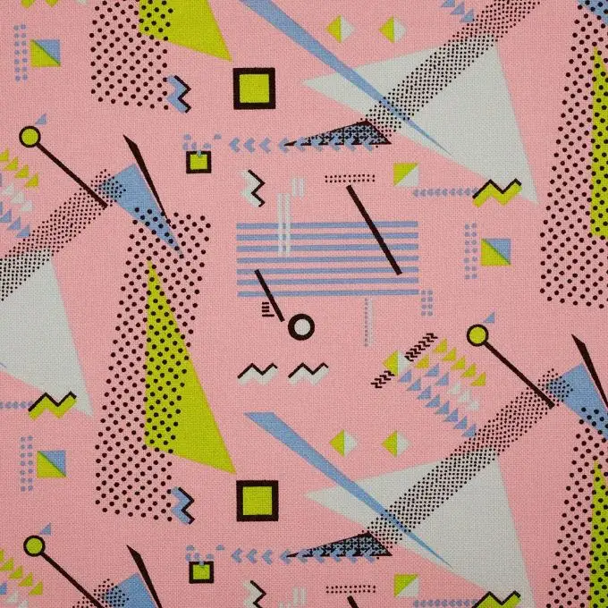 Tessuto cotone spesso fantasia