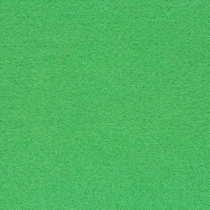 Foglio di feltro verde muschio