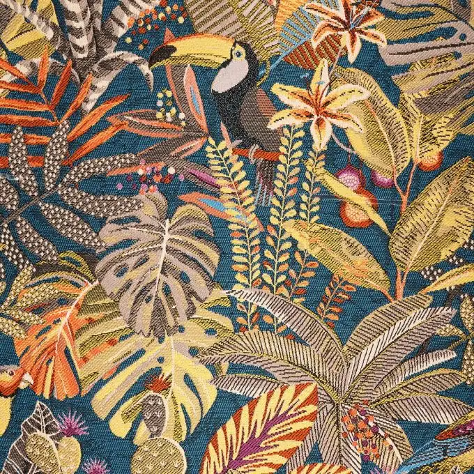 Tessuto jacquard Sumatra multicolore - Qualità Sedia