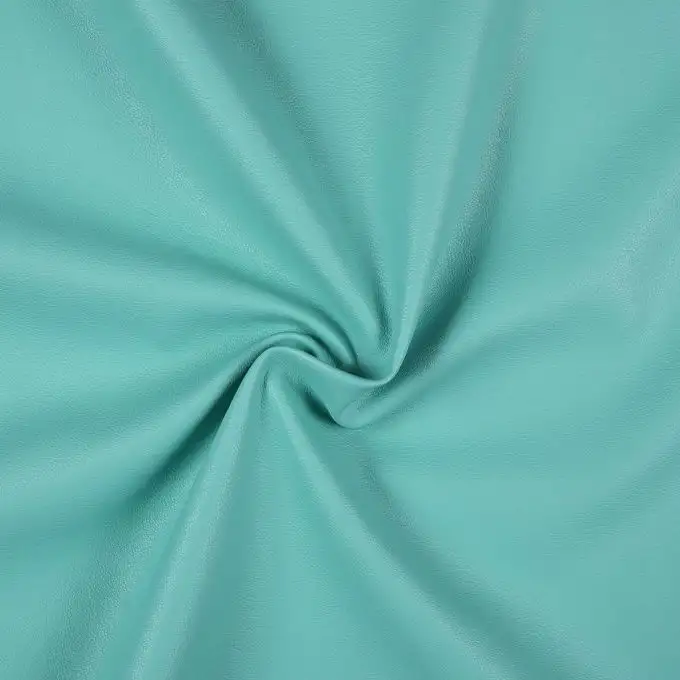 Pelle sintetica morbida turchese