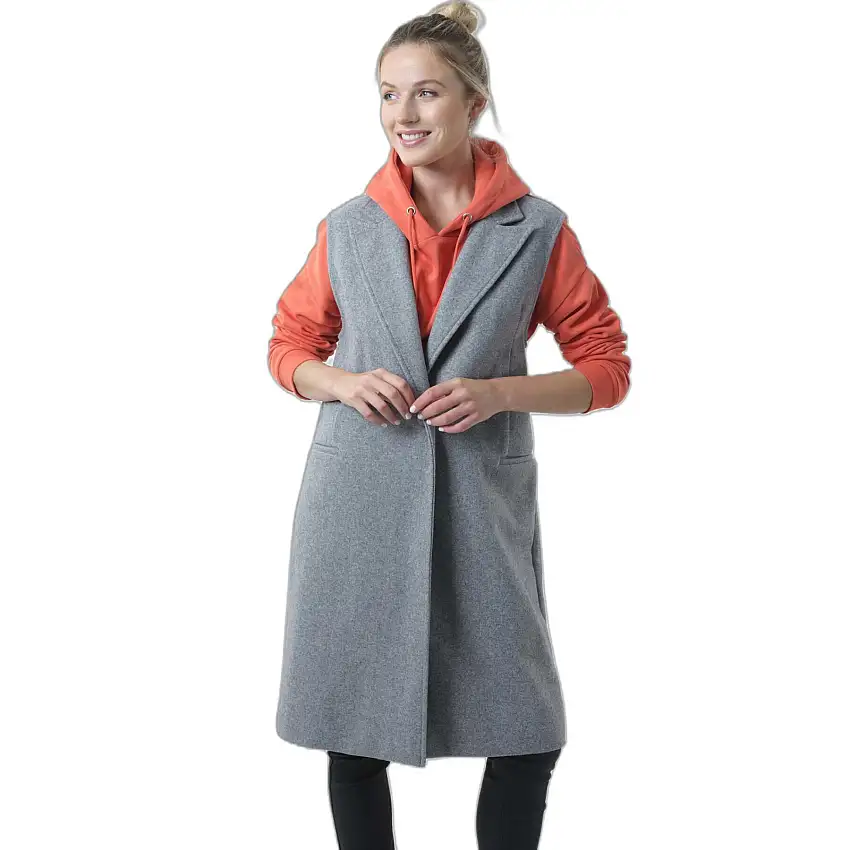 Cappotto donna senza maniche Deeluxe Frederika