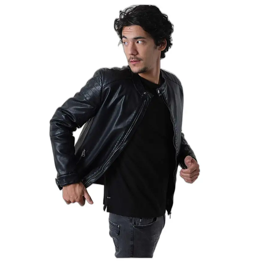 Giacca di pelle Deeluxe Spider