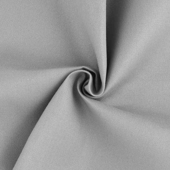 Tessuto antimacchia grigio tinta unita grande larghezza