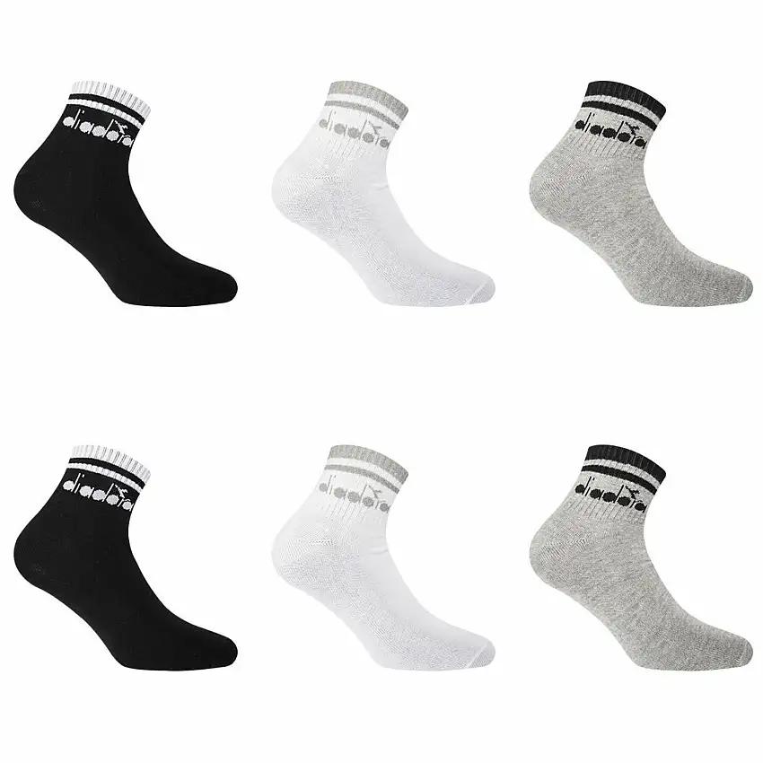 Calzini assortiti Diadora Quarter D1243 (x6)