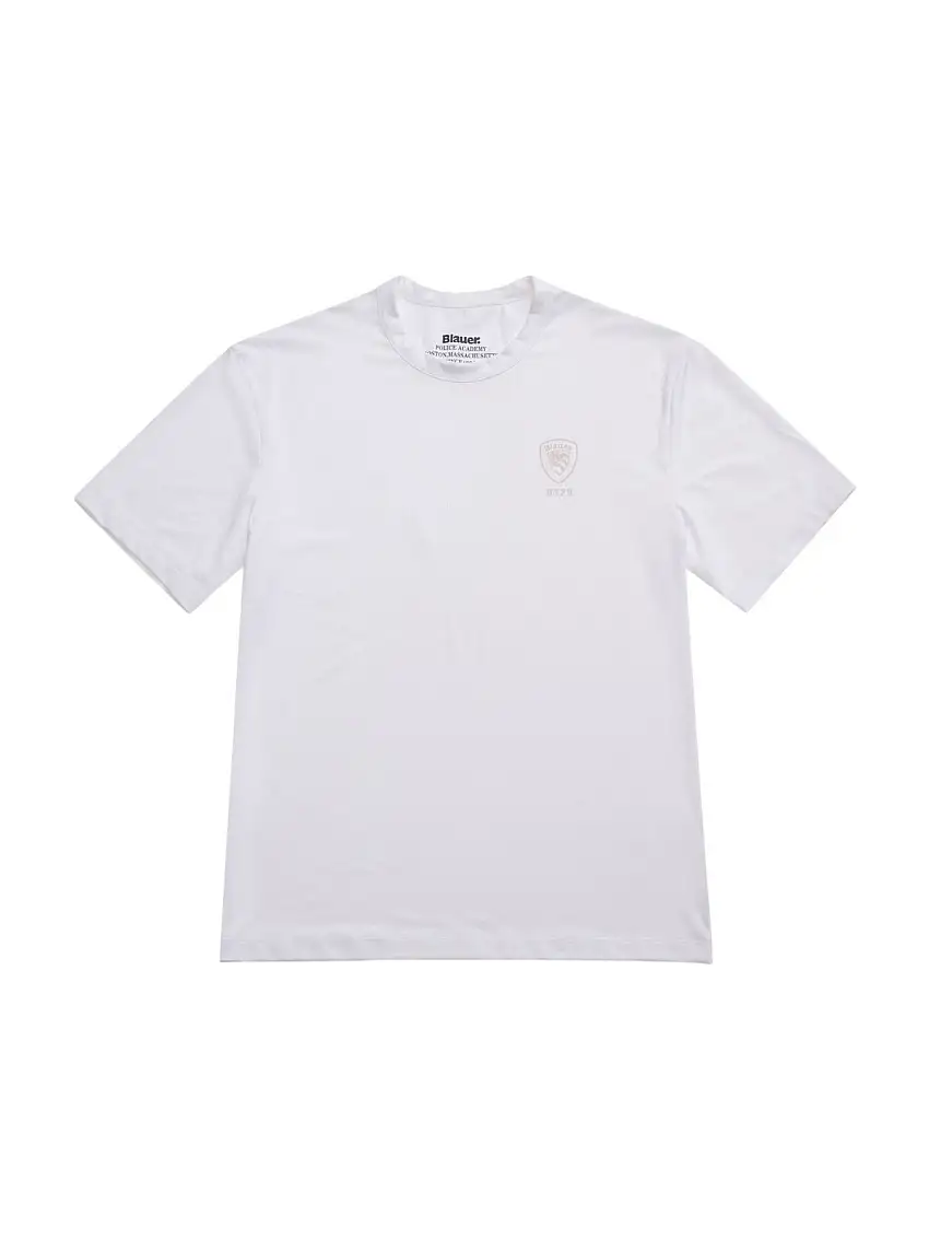 BLAUER Men's T-shirt JASON 25SBLUH02108 006864 100 White