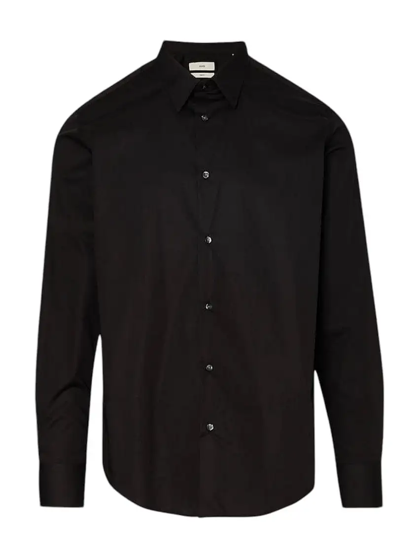 LIU JO MAN Men's Shirt QXX007T2662 22222 Black