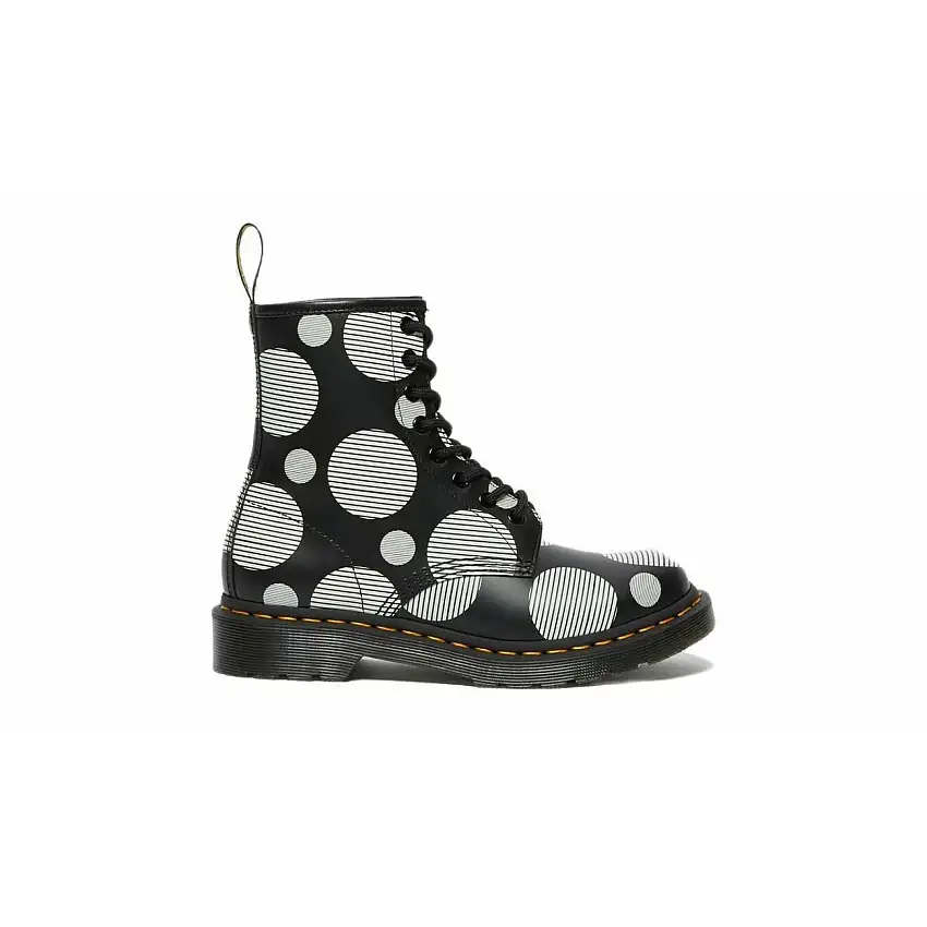 Stivaletti da donna Dr Martens 1460 Polka Dot Smooth