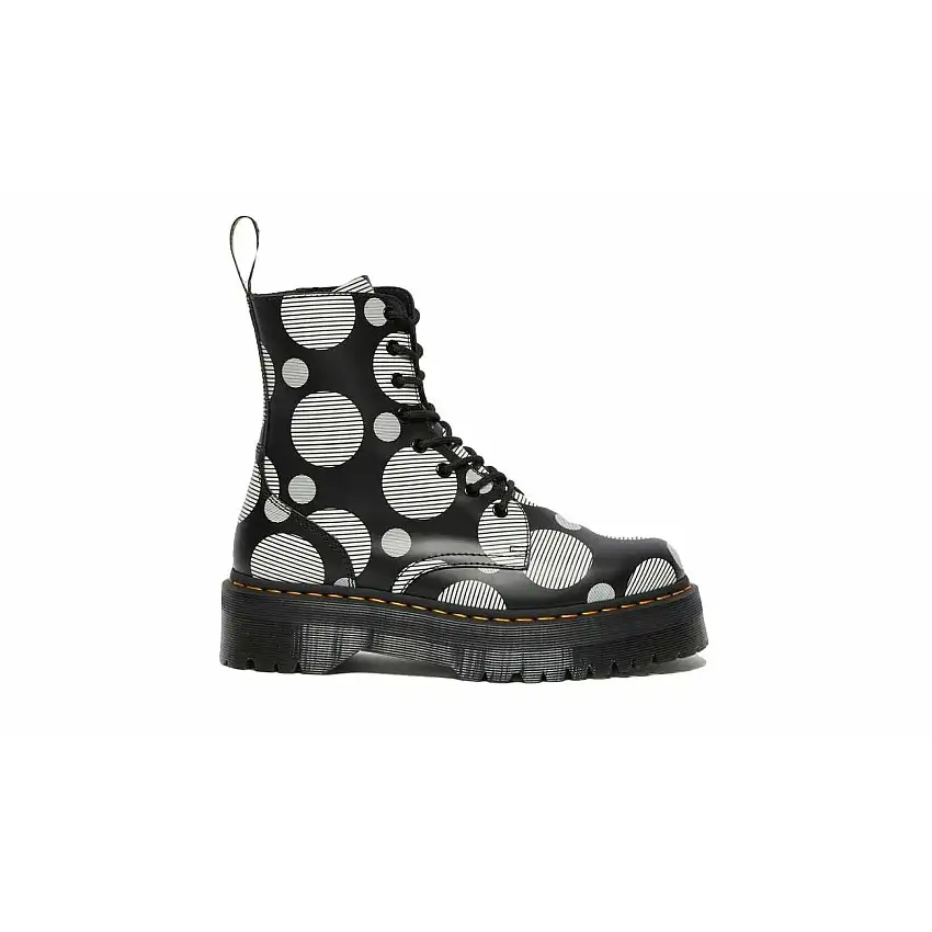 Stivaletti da donna Dr Martens Jadon Polka Dot Smooth Platform