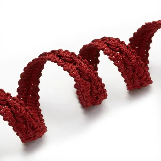 Nastro lucido francese effetto lucertola 12 mm