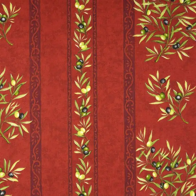 Tessuto cretonne provenzale le clos des oliviers