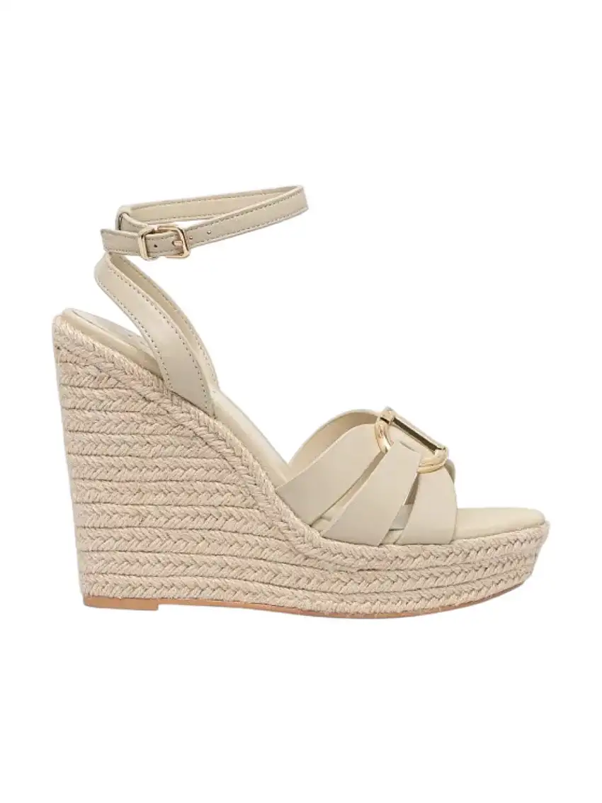 TWINSET Women's Sandal 251TGT092 11640 Beige