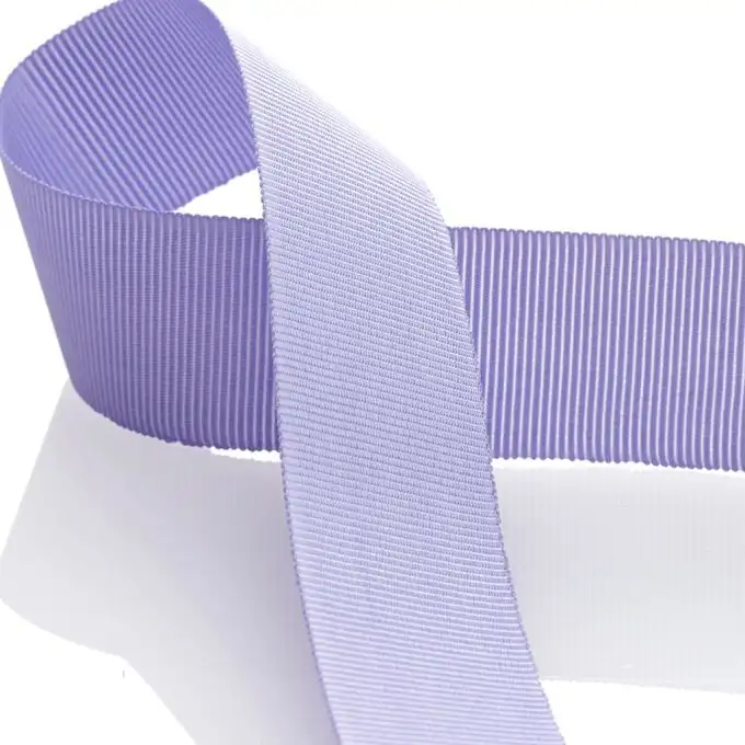 Nastro gros grain cappello - Glicine