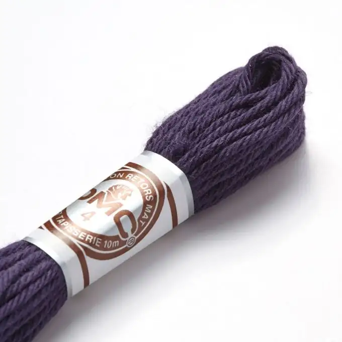 Filo da ricamo ritorto opaco rosa a viola - COL 2885