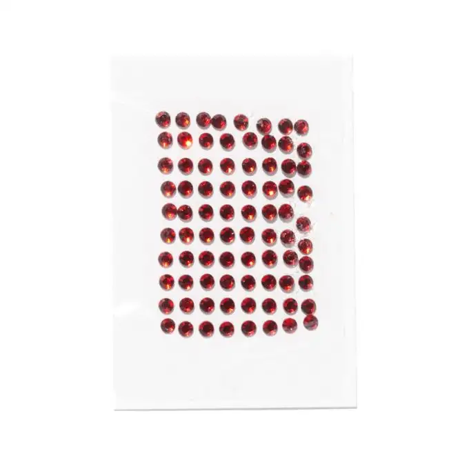 Strass termoadesivo rosso