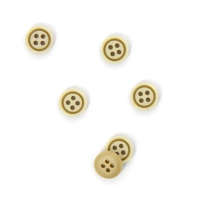 bottoni colorati blu e neri 14mm