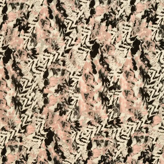 Tessuto mussola stile zebra