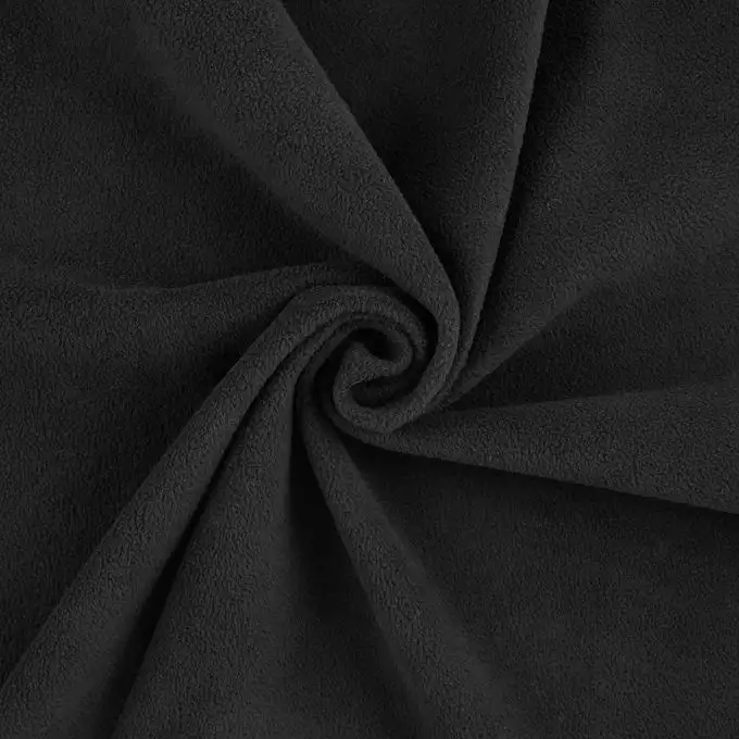 Tessuto sportivo pile nero