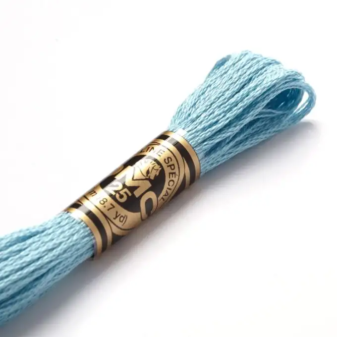 Filo mouliné da ricamo - Toni blu - COL 3766