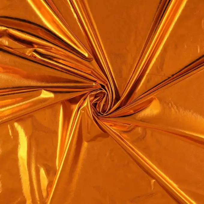 Tessuto jersey laser arancione