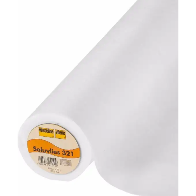 Fodera solubile Vlieseline Soluvlies 321 bianco