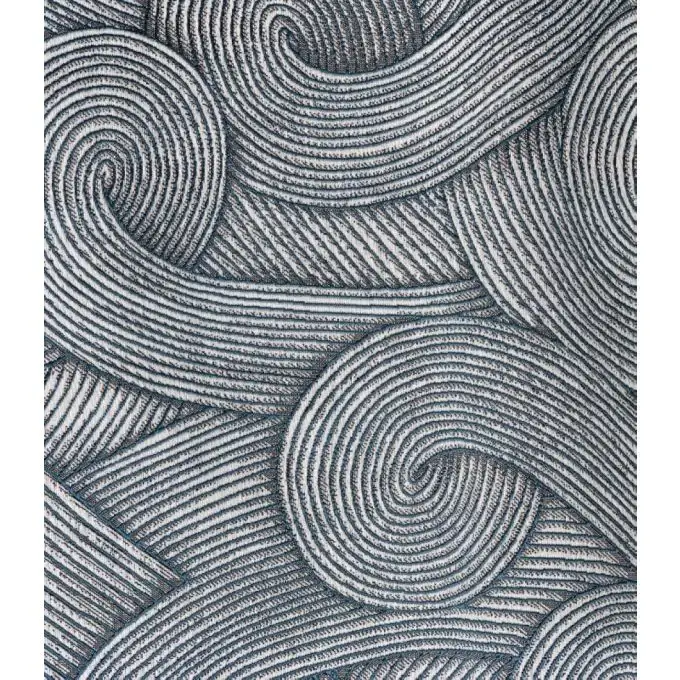 Tessuto jacquard Suna blu