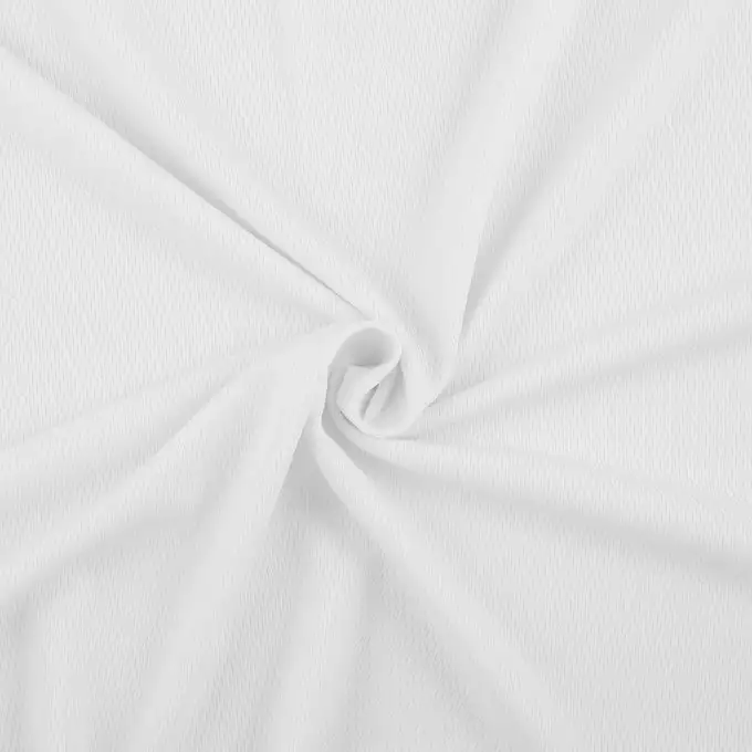 Tessuto sportivo anti uv bianco